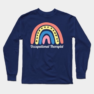 Occupational Therapist Rainbow Tee Long Sleeve T-Shirt